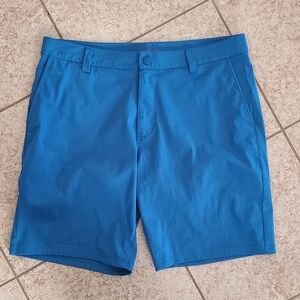 Rhone Dark Turquoise 9" Commuter Shorts Size 34
